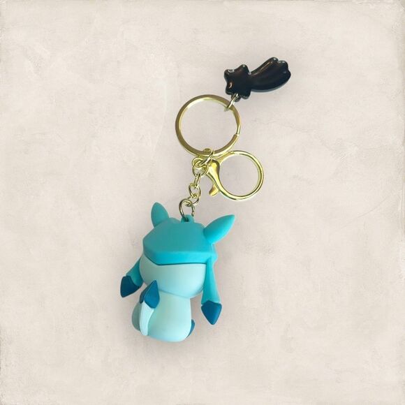 Pokémon Glaceon Blue 3D Keychain Bag Accessory - Picture 2 of 2